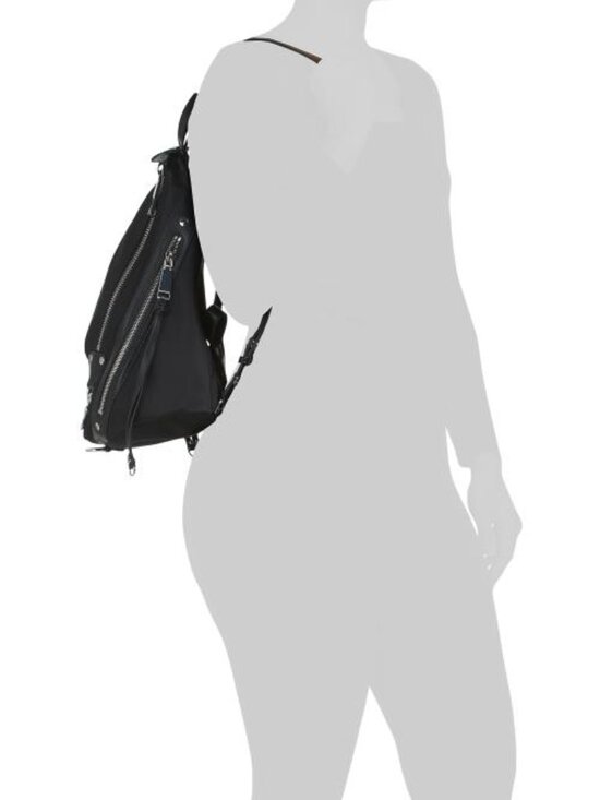 REBECCA MINKOFF Nylon Medium Zipped Julian Backpack main image 4